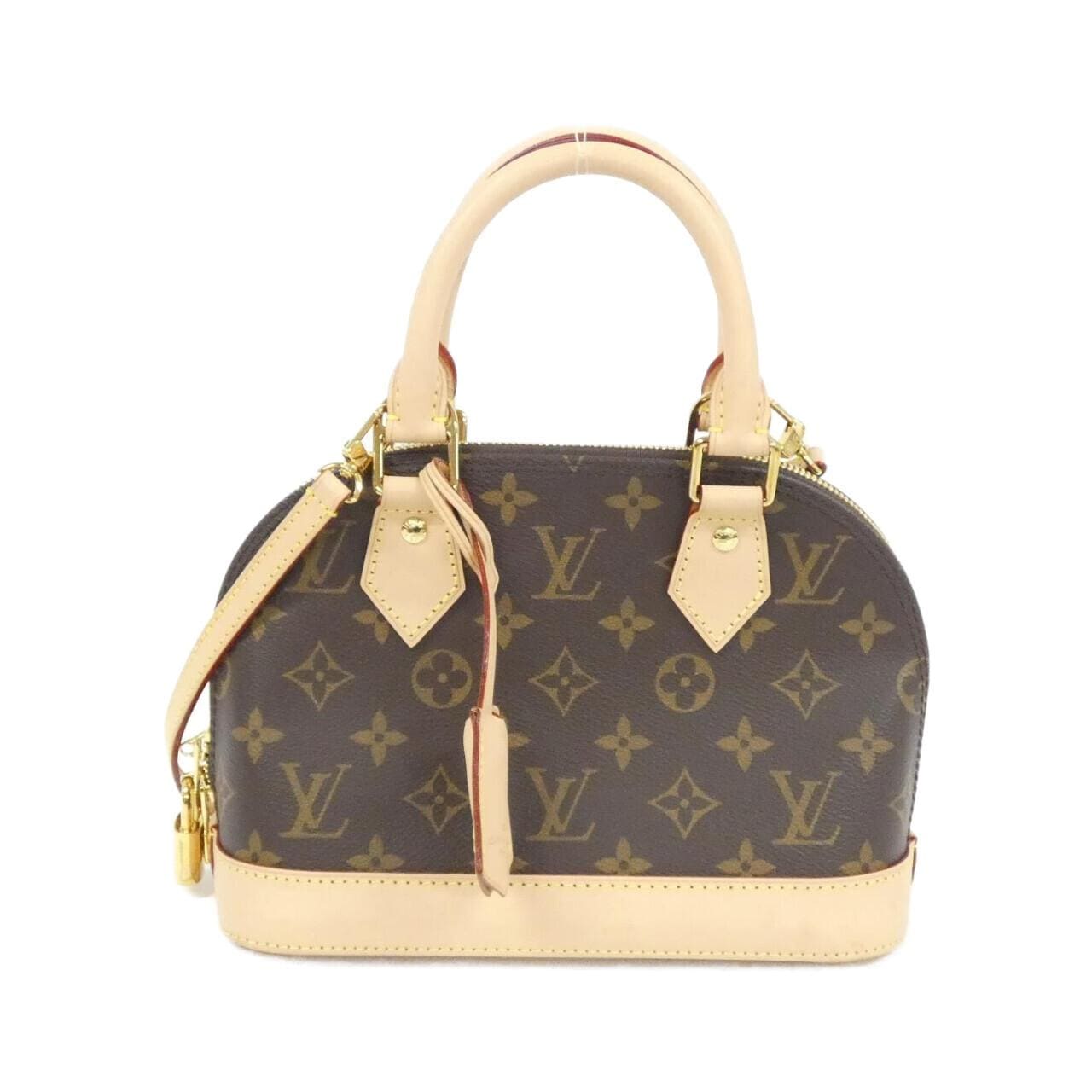 LOUIS VUITTON Alma M46990 Bag Monogram Black