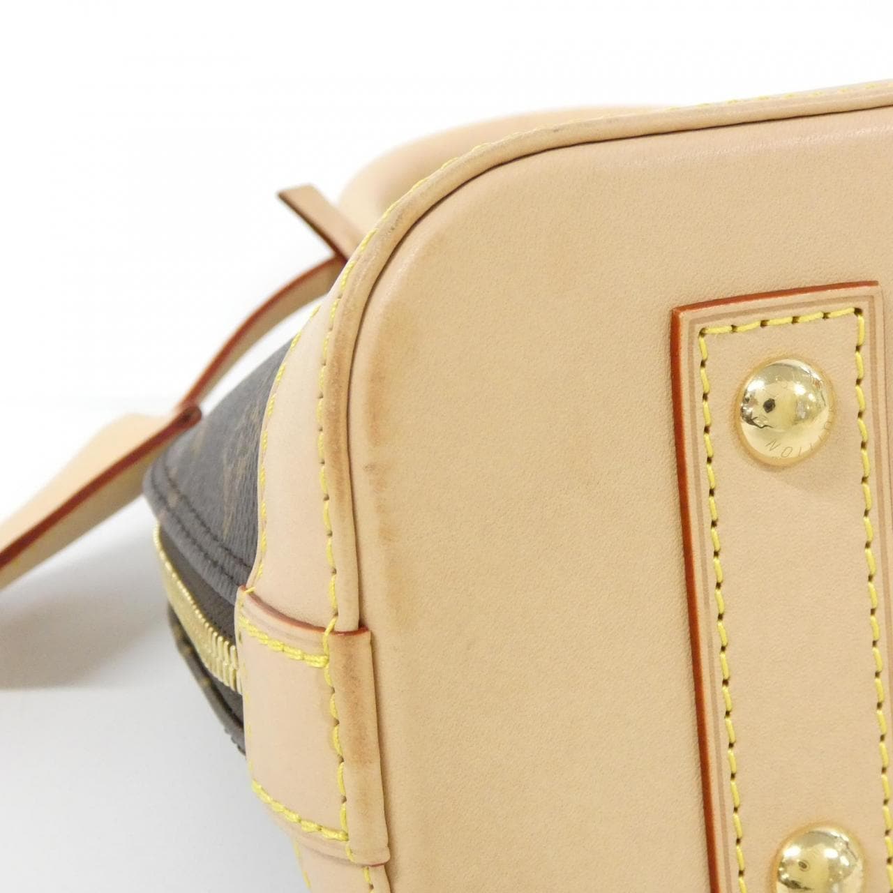 LOUIS VUITTON Alma M46990 Bag Monogram Black Monogram - Thumbnail 2