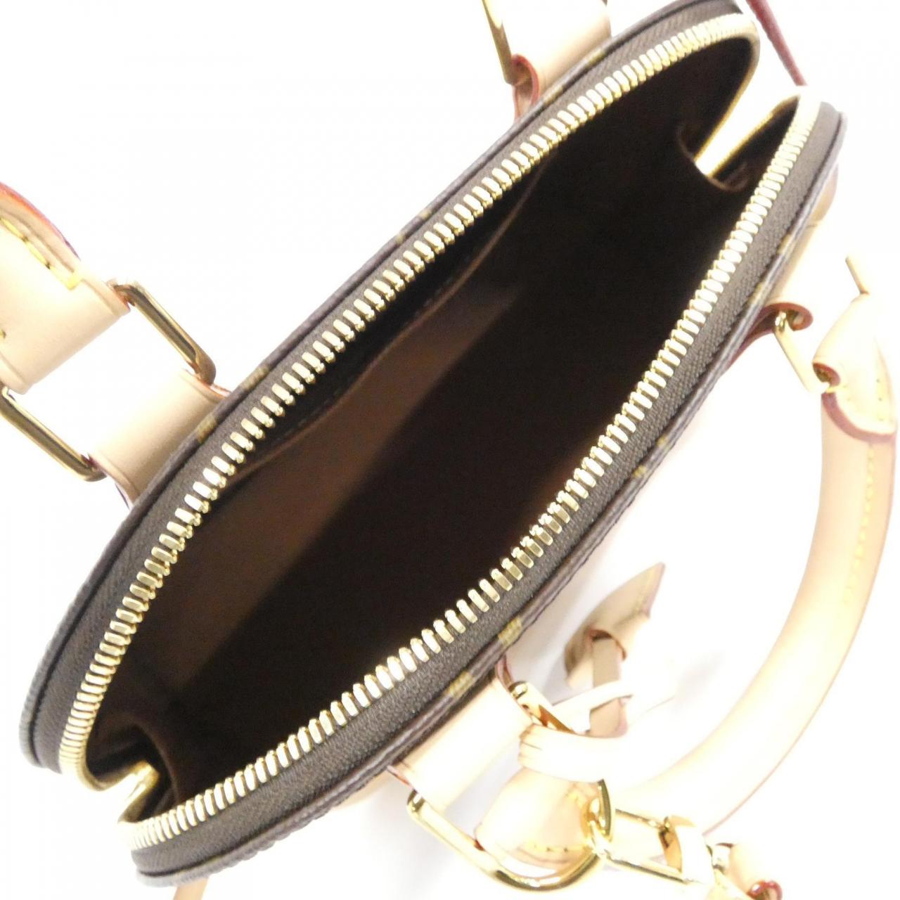 LOUIS VUITTON Alma M46990 Bag Monogram Black Monogram - Thumbnail 6