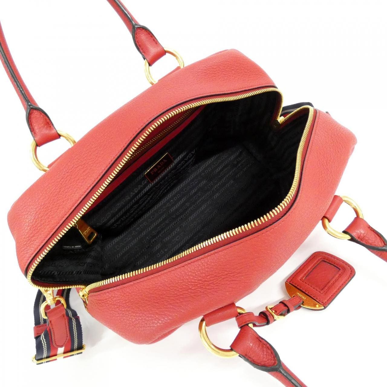 PRADA 1BB086 Bag Black Rank A - Thumbnail 8