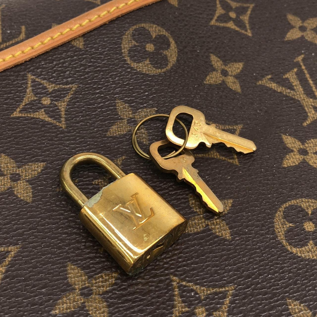 LOUIS VUITTON M47270 Bag Monogram 黑色 Monogram 中古品B - 縮圖 6