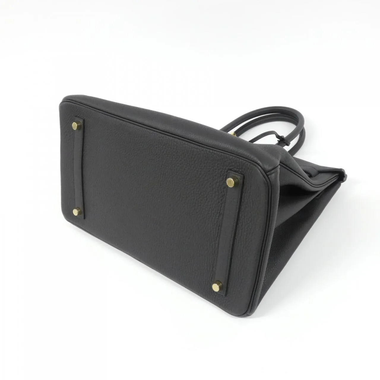 HERMES Birkin 027634CC Handbag Togo 黑色 Togo 牛皮 中古品A - 縮圖 3