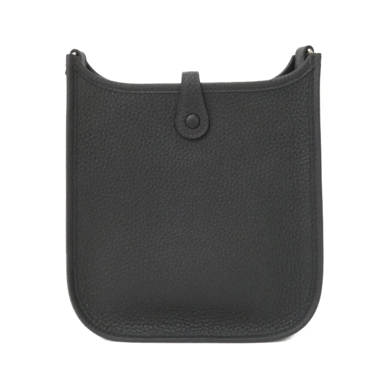 HERMES Evelyne 069426CK Shoulder Clemence Black Clemence Leather Unused - Thumbnail 2