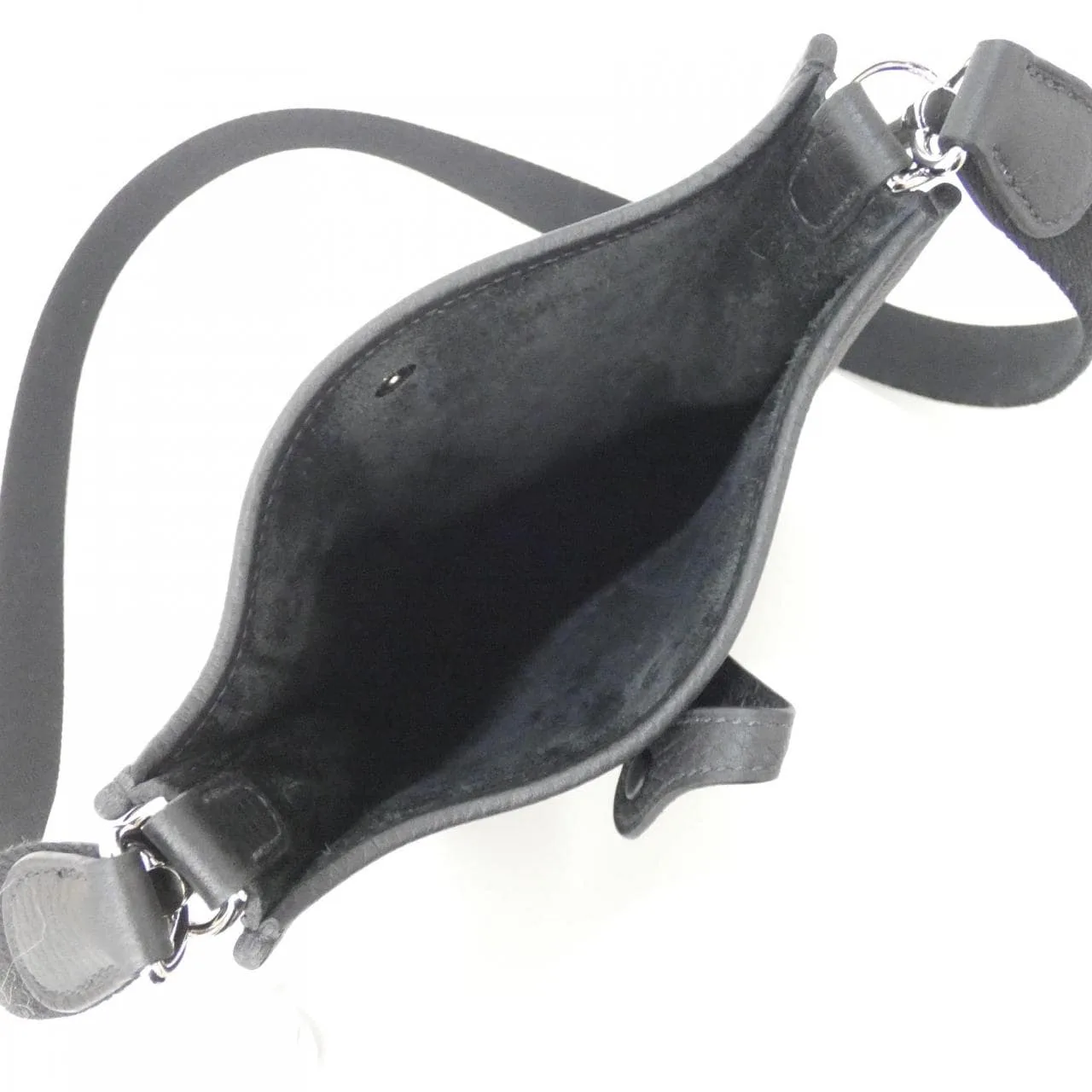 HERMES Evelyne 069426CK Shoulder Clemence Black Clemence Leather Unused - Thumbnail 5