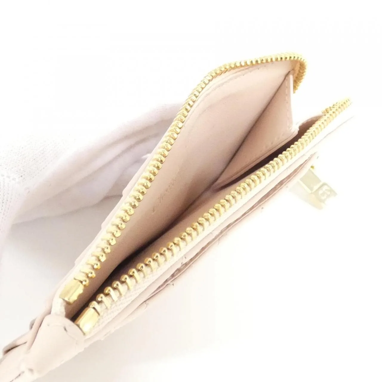 DIOR Lady Dior S0965ONMJ Coin Case Lambskin 黑色 羊皮 中古品A - 縮圖 5