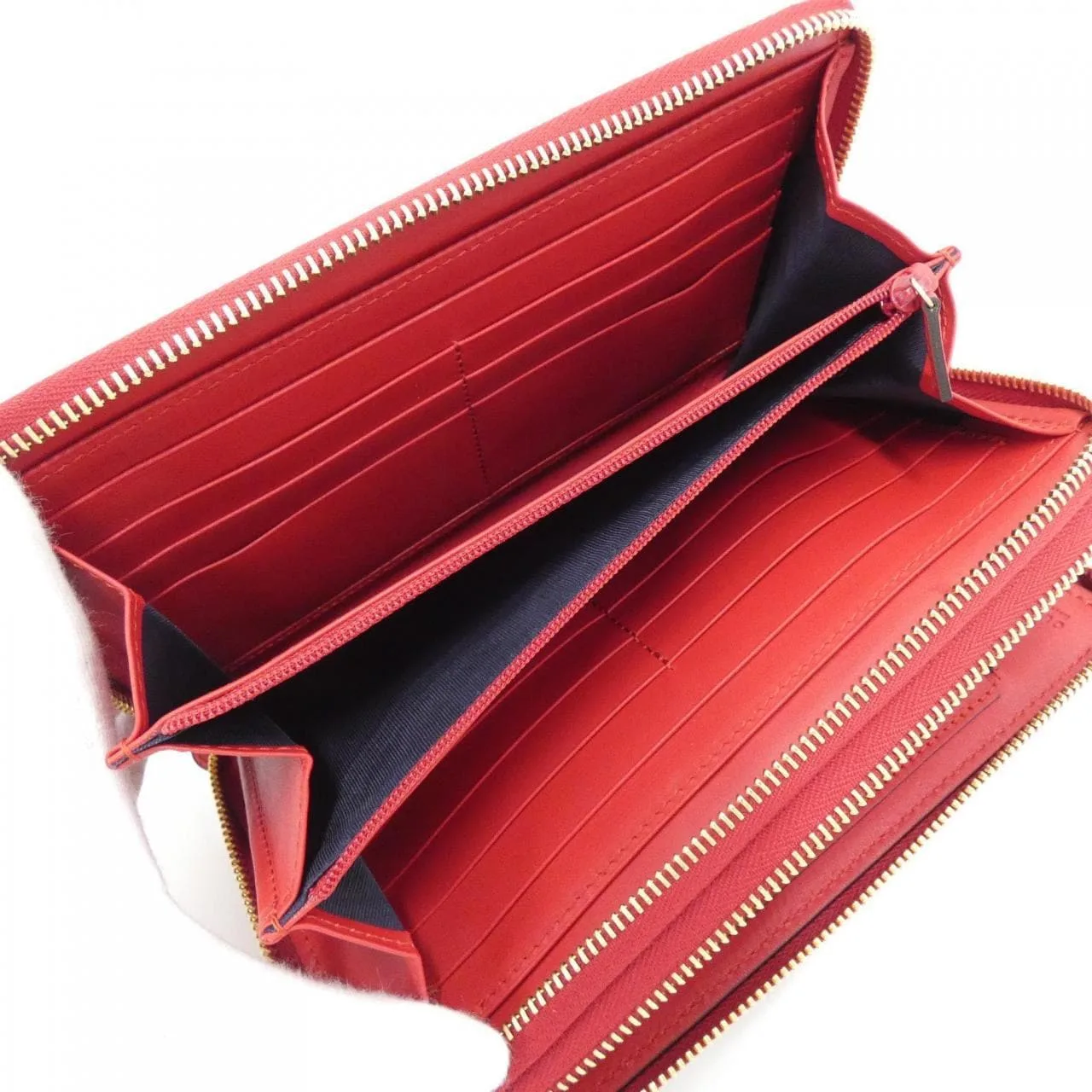 GUCCI 429767 KU2IG Wallet Canvas 黑色 帆布 中古品A - 縮圖 6