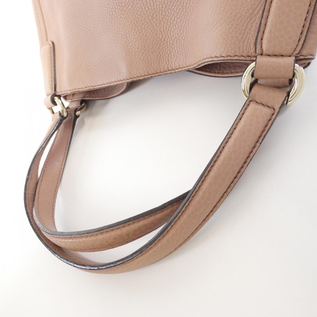 GUCCI 282309 A7M0G Bag Leather 黑色 皮革 中古品B - 縮圖 6