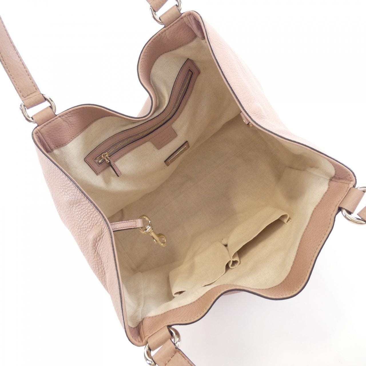 GUCCI 282309 A7M0G Bag Leather 黑色 皮革 中古品B - 縮圖 8