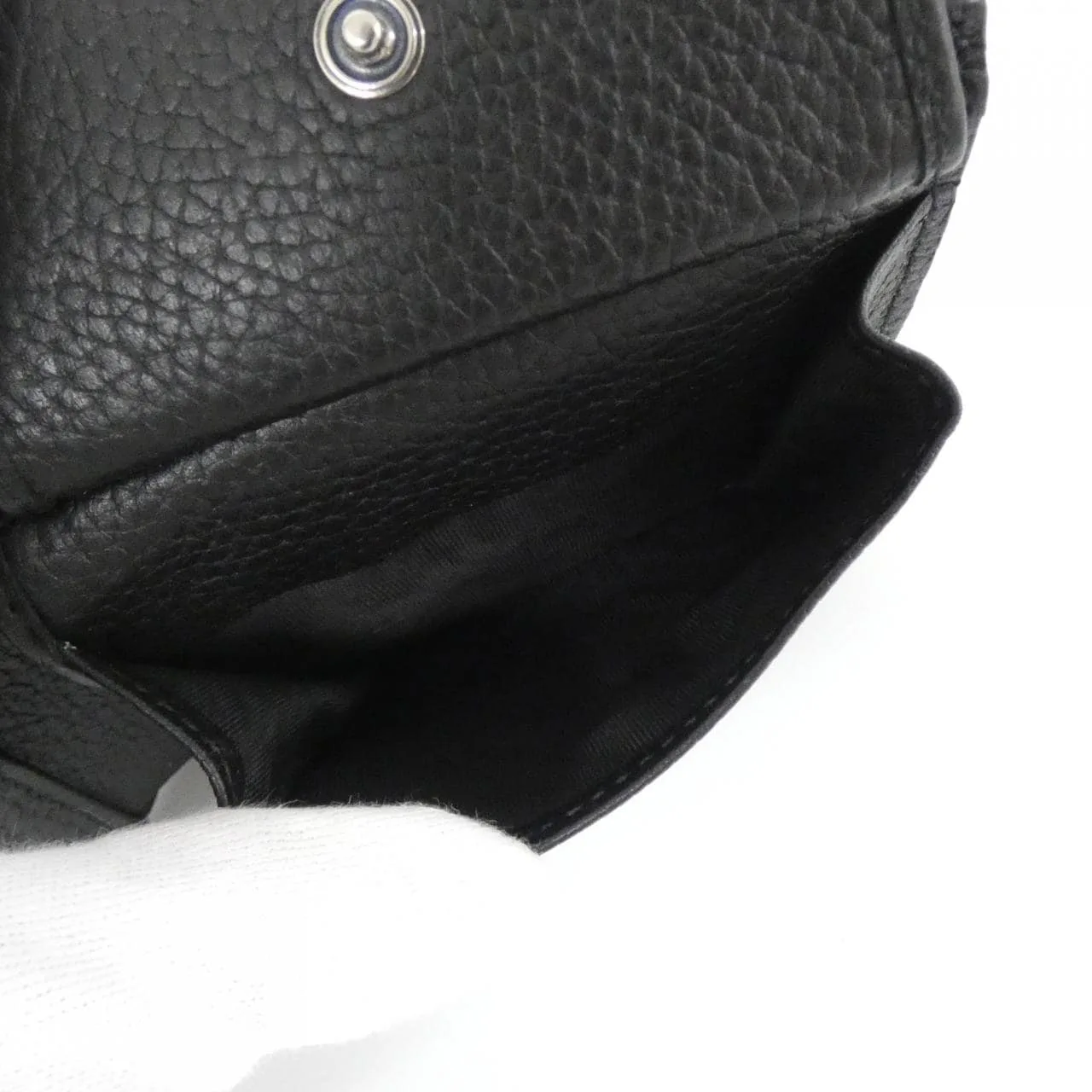 GUCCI 739479 AABY0 Wallet Leather Black Leather Rank A - Thumbnail 5