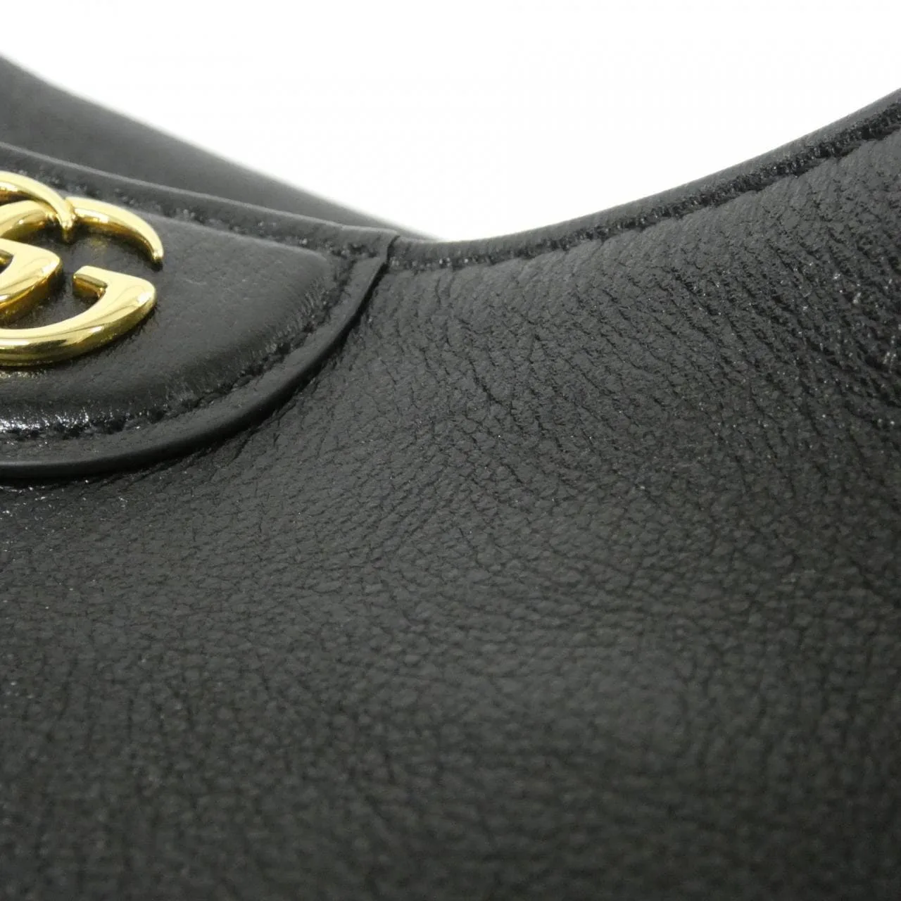 GUCCI 746124 UAAAY Shoulder Leather Black Leather Rank A - Thumbnail 4