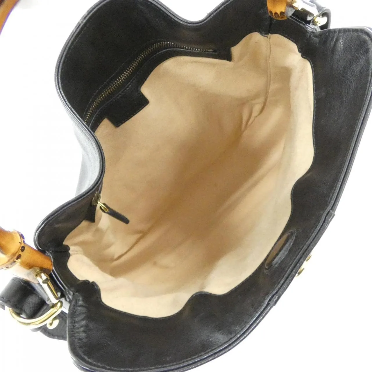 GUCCI 746124 UAAAY Shoulder Leather Black Leather Rank A - Thumbnail 9