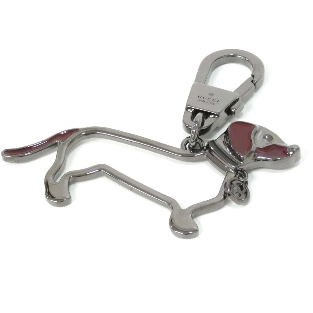 GUCCI 817294 Key Case Black Rank A - Thumbnail 3