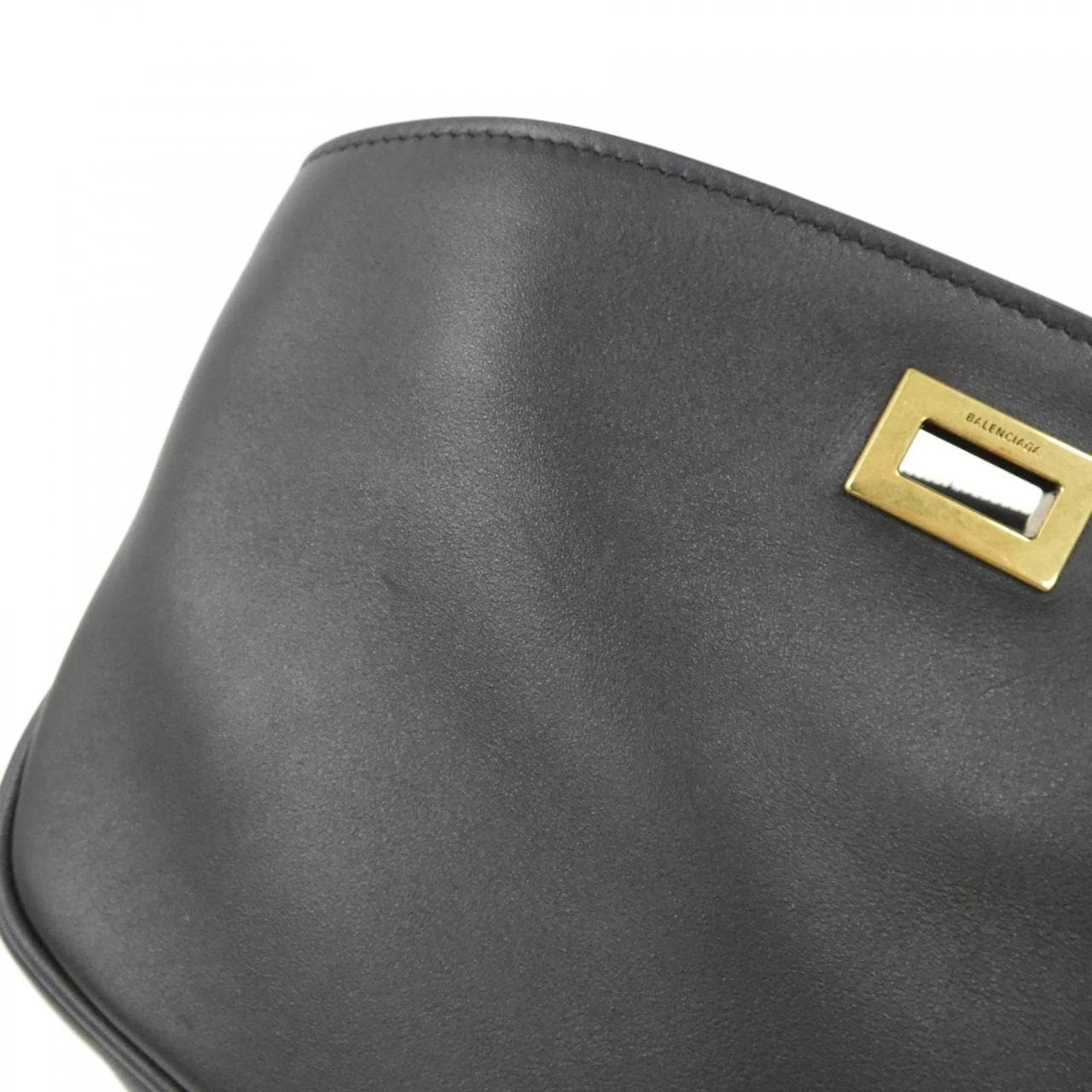 BALENCIAGA Rodeo 814111 2ABKX Shoulder Bag 黑色 中古品A - 縮圖 4