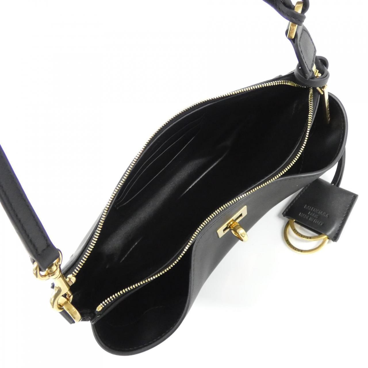 BALENCIAGA Rodeo 814111 2ABKX Shoulder Bag 黑色 中古品A - 縮圖 6