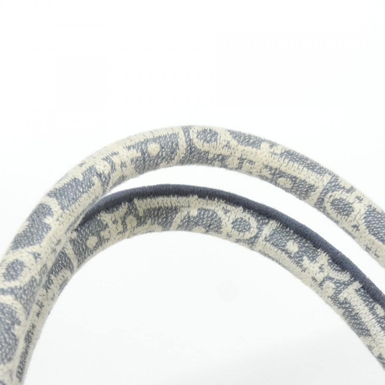 DIOR Book Tote M1296ZEEO Tote Canvas 藍色 帆布 中古品A - 縮圖 7