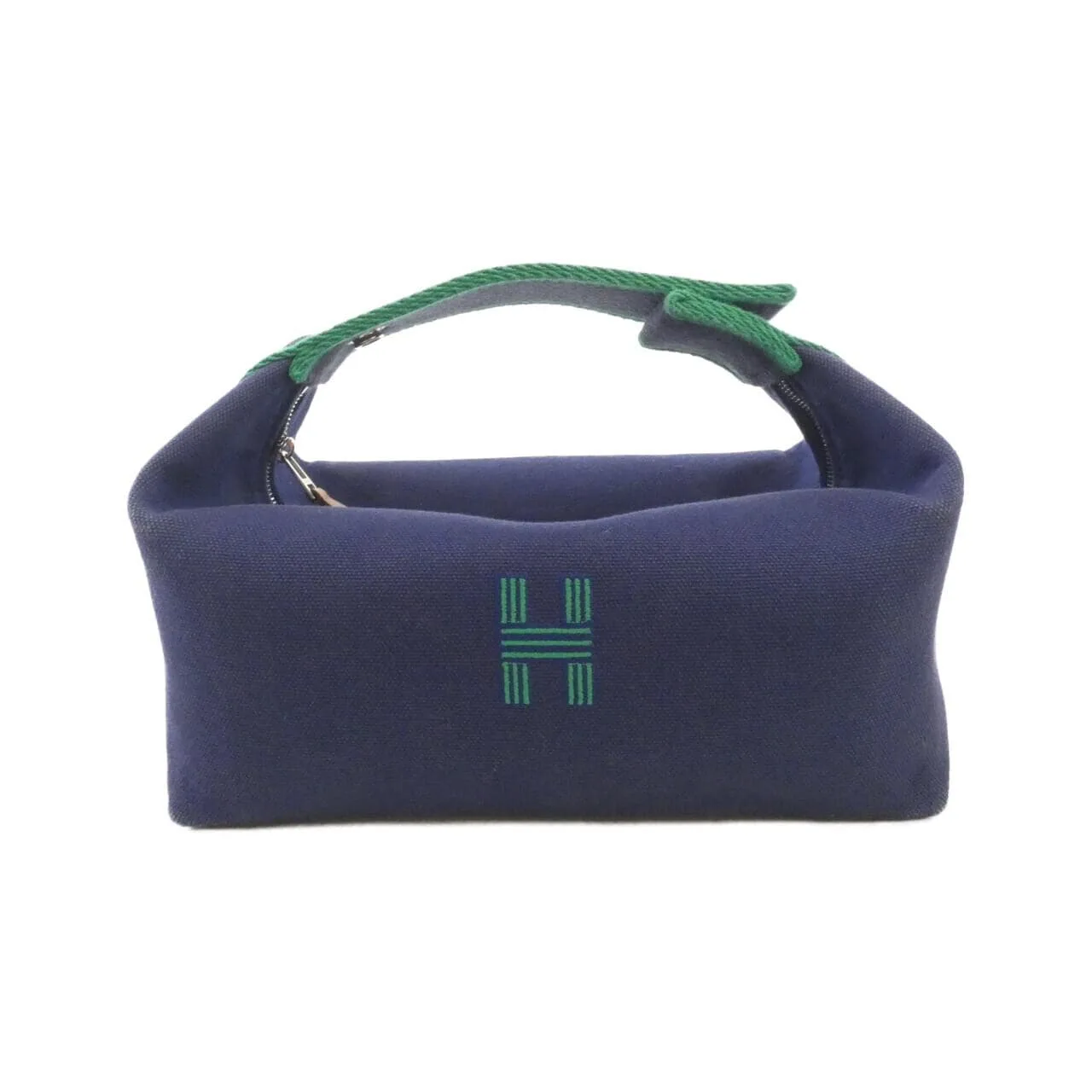 HERMES 103222M Pouch Canvas Black