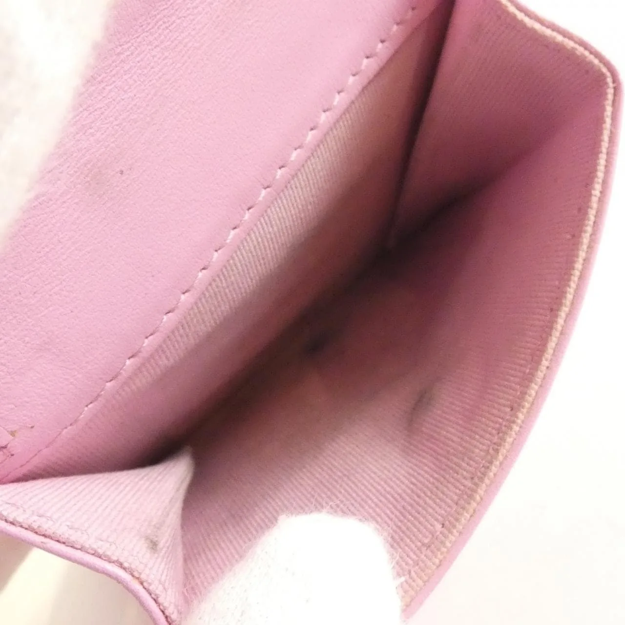 CHANEL Timeless Classic AP3178 Wallet Grained Calfskin Pink Grained Calfskin Rank B - Thumbnail 6