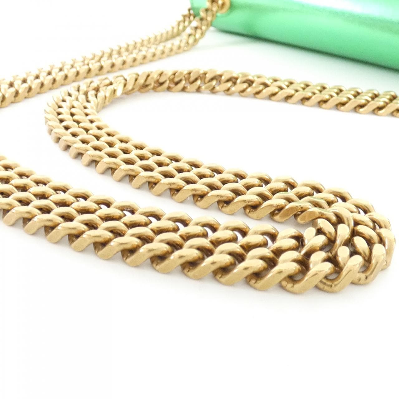 SAINT LAURENT Kate 469390 Shoulder Bag Leather Green Leather Rank B - Thumbnail 6