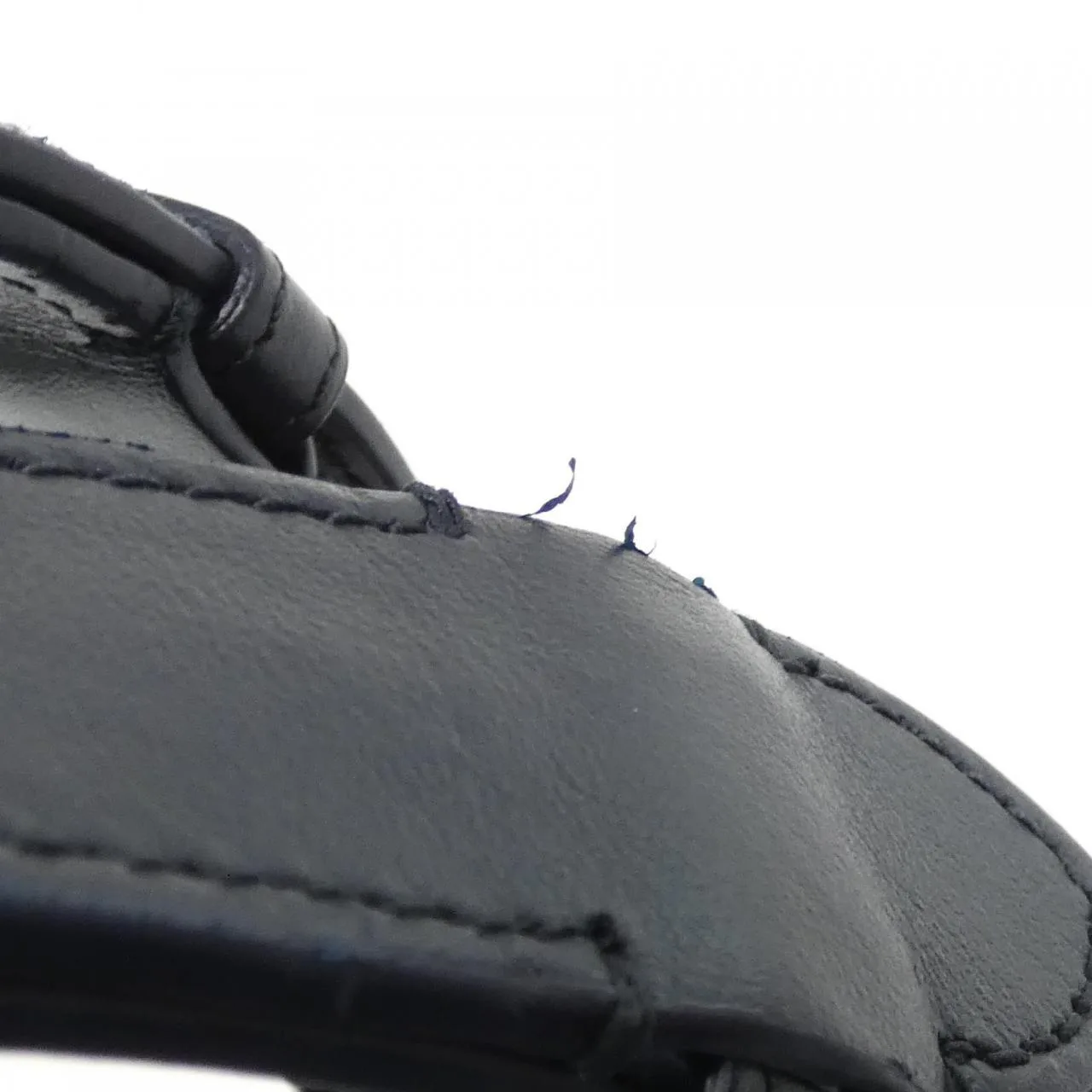 DIOR Toujours M2821ODCE Handbag Denim 黑色 牛仔布 中古品A - 縮圖 6