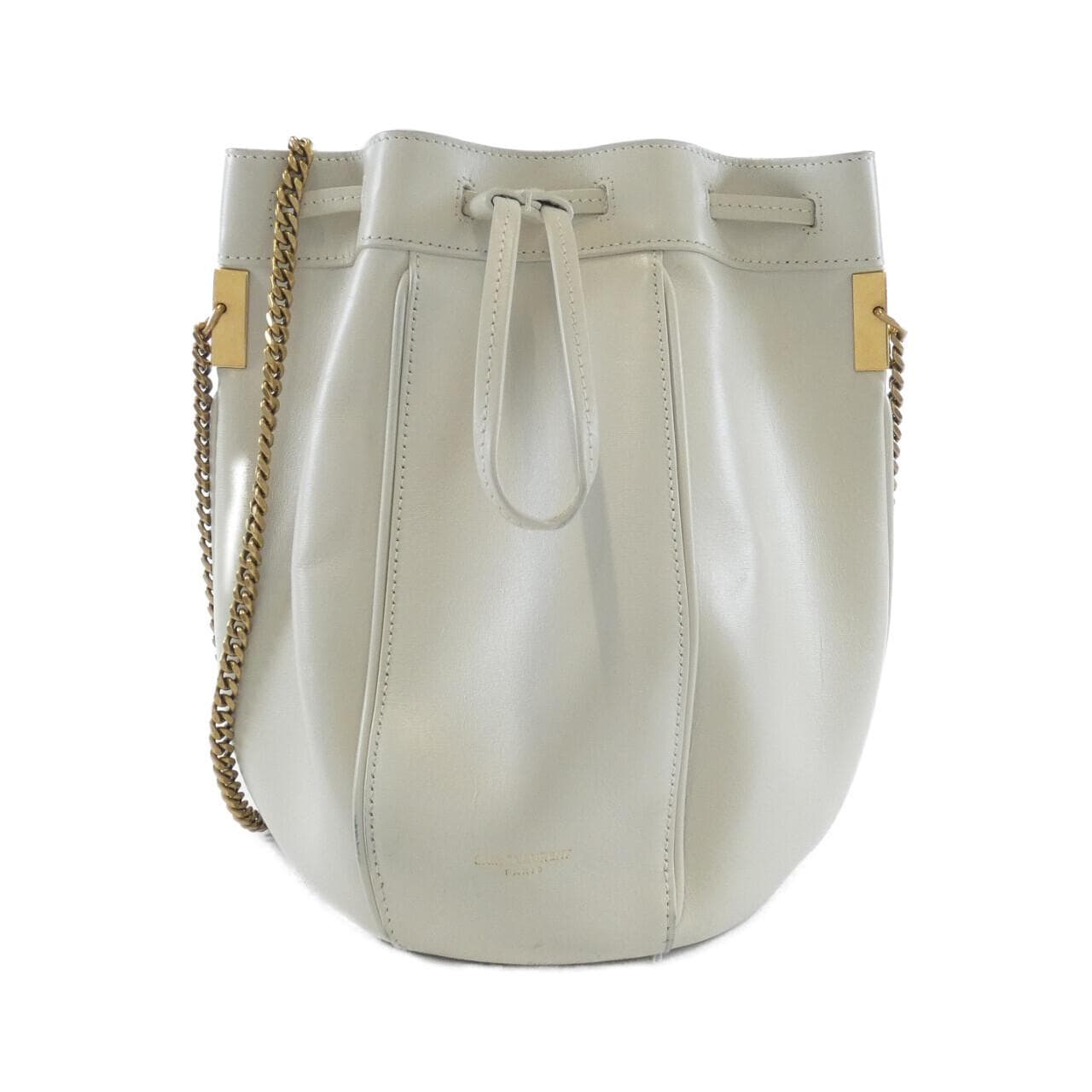SAINT LAURENT 354250 Shoulder Bag Leather White