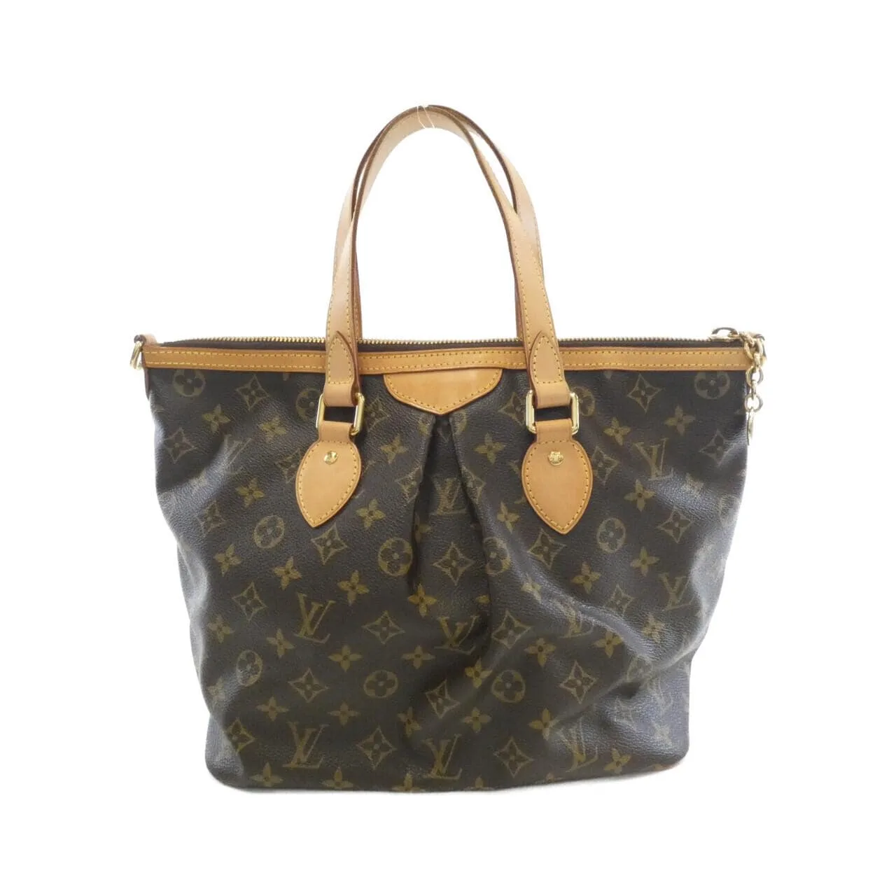 LOUIS VUITTON M40145 Handbag Monogram Black Monogram Rank B - Thumbnail 2