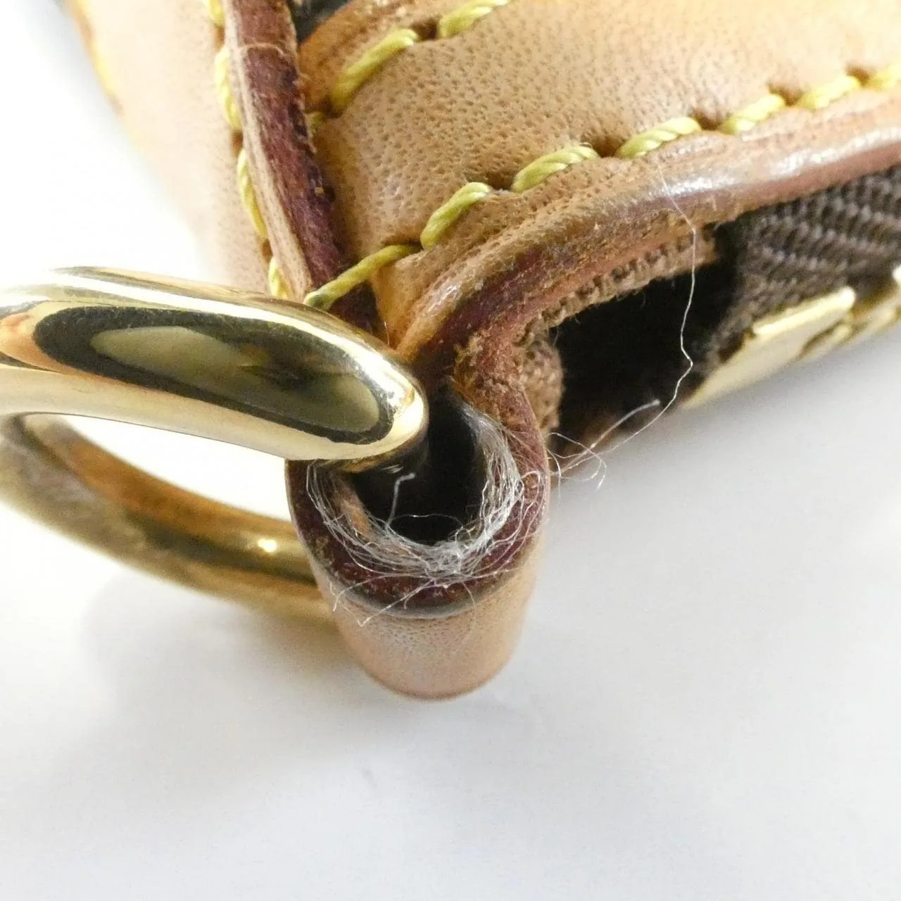 LOUIS VUITTON M40145 Handbag Monogram Black Monogram Rank B - Thumbnail 5