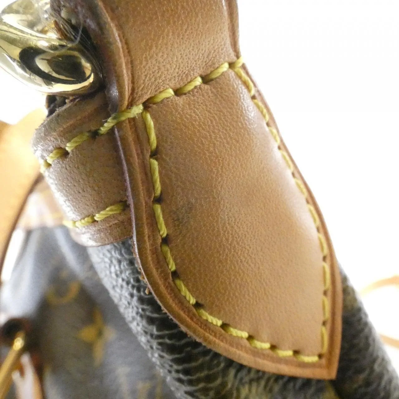 LOUIS VUITTON M40145 Handbag Monogram Black Monogram Rank B - Thumbnail 6