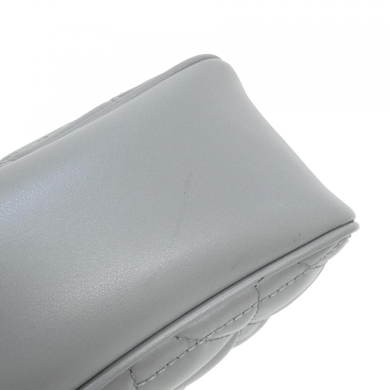 GUCCI Marmont 447632 UM8BN Shoulder Bag Leather 黑色 皮革 中古品A - 縮圖 4