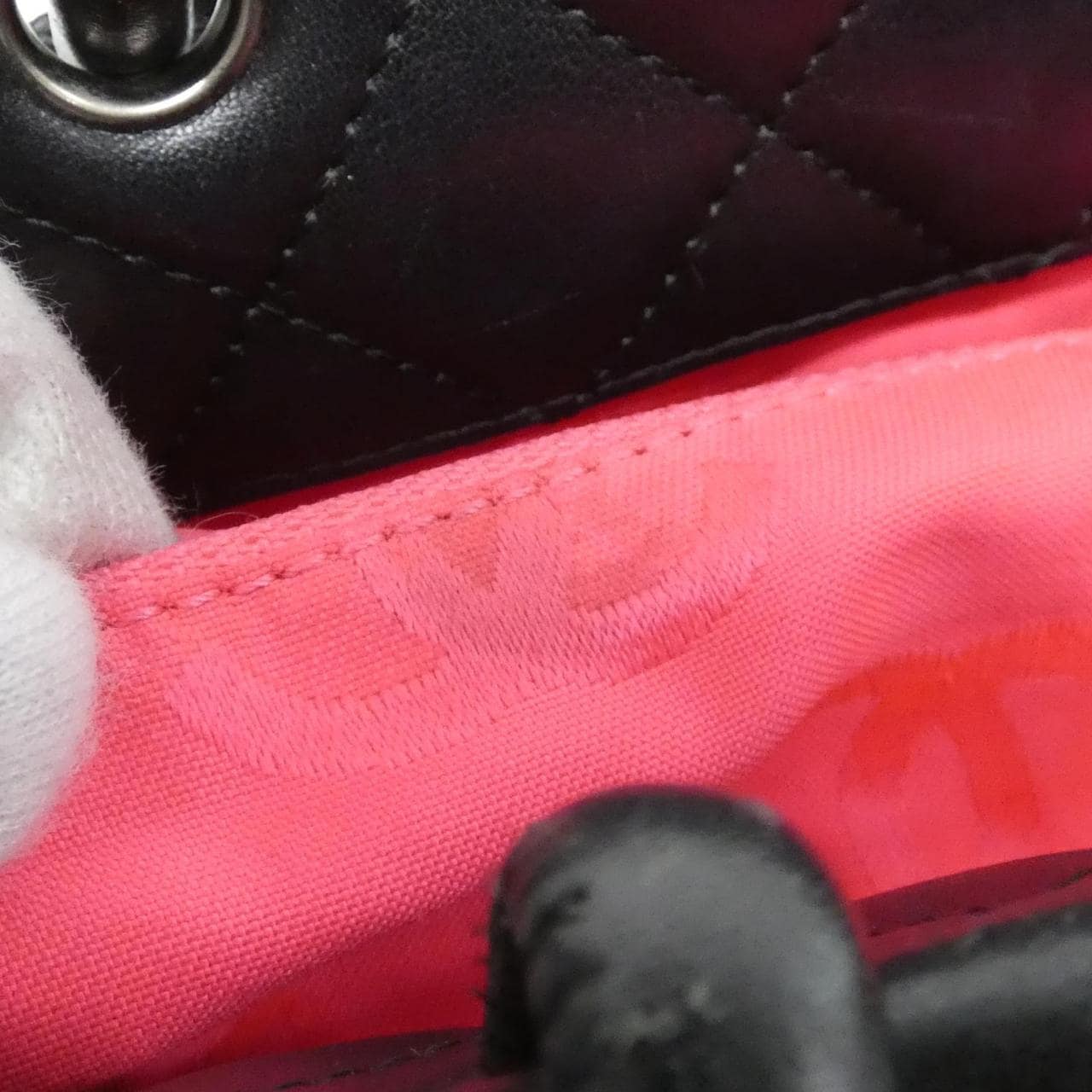 CHANEL Cambon 25167 Handbag 黑色 中古品B - 縮圖 10