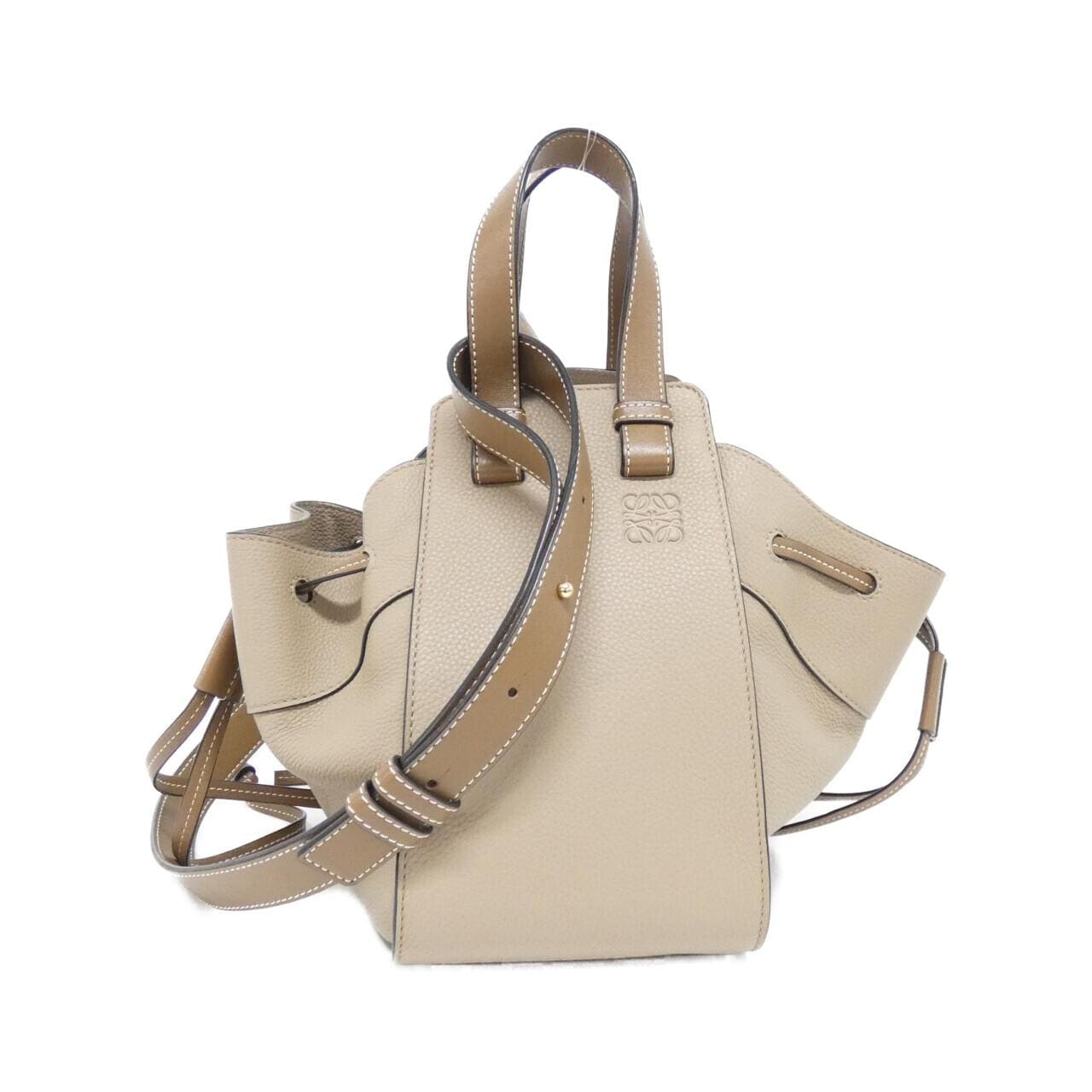 LOEWE Hammock 314 12BZ95 Shoulder Bag Black