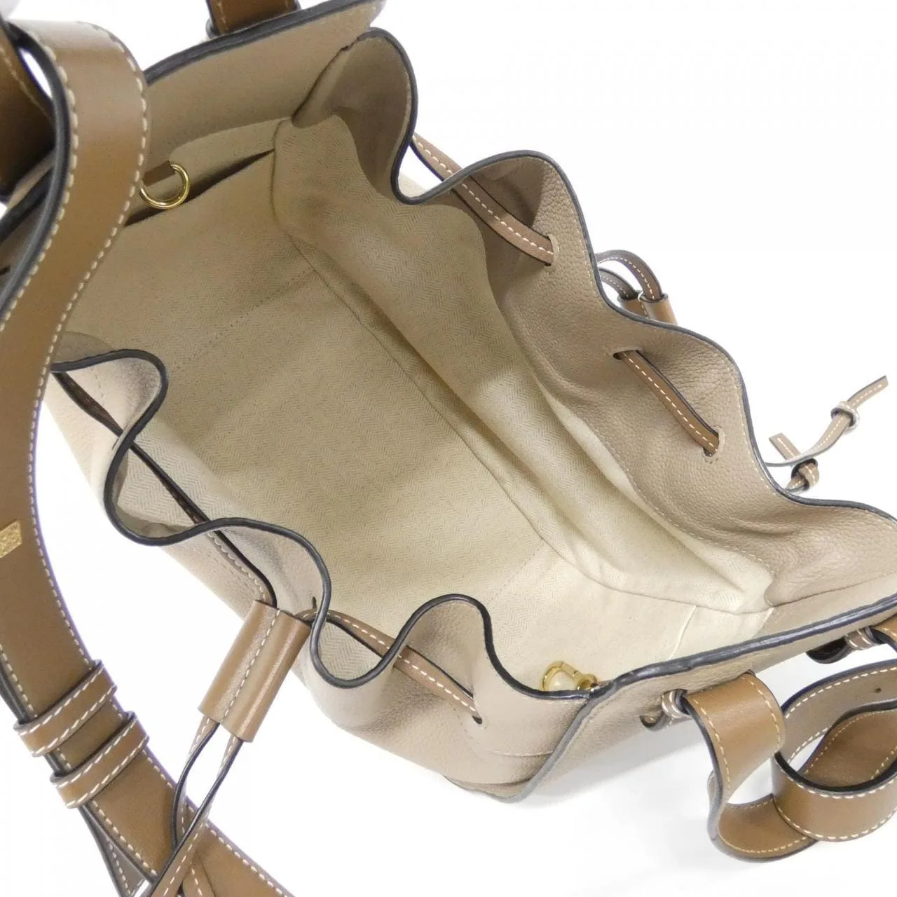 LOEWE Hammock 314 12BZ95 Shoulder Black Rank A - Thumbnail 5