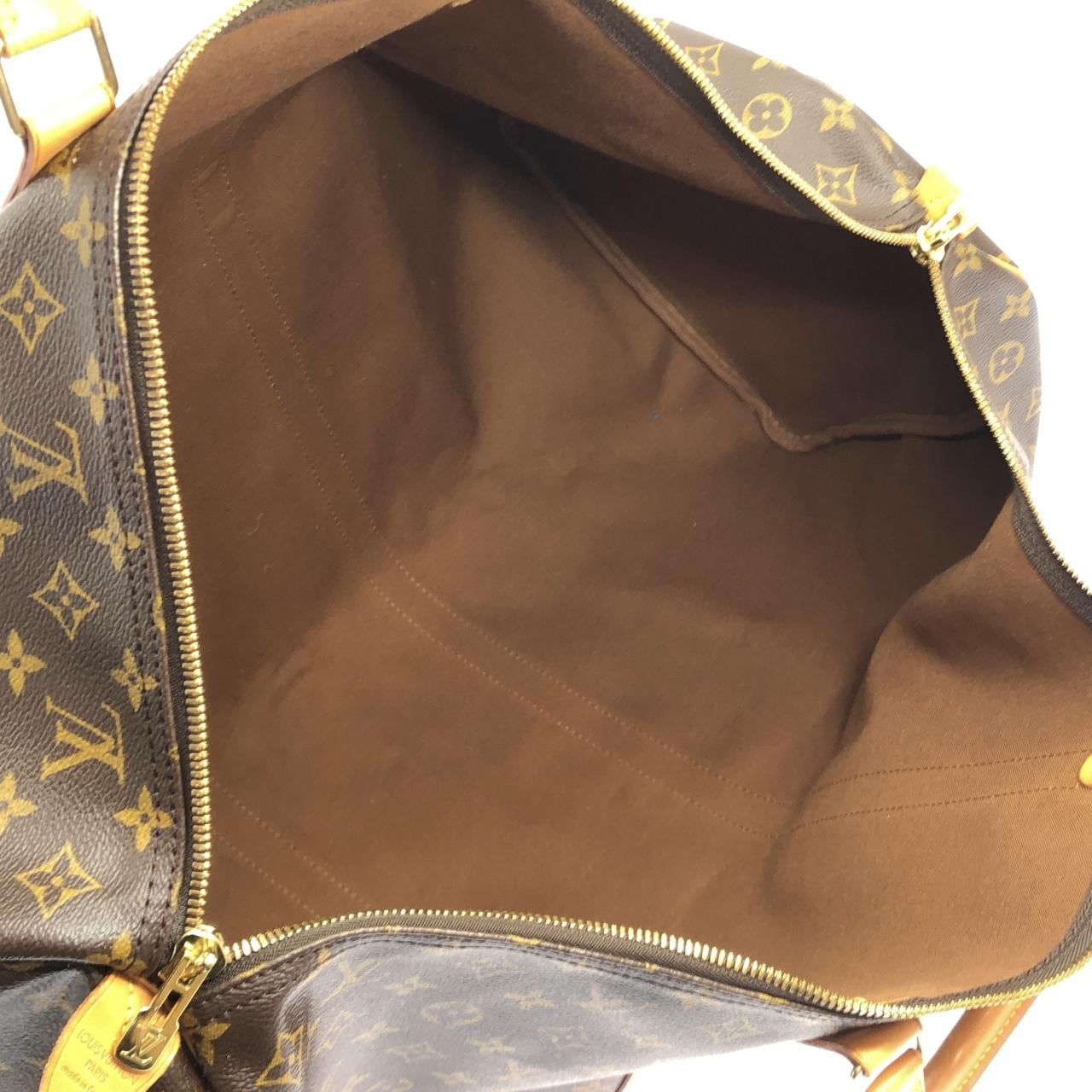 LOUIS VUITTON Keepall M41422 Boston Bag Monogram 黑色 Monogram - 縮圖 8