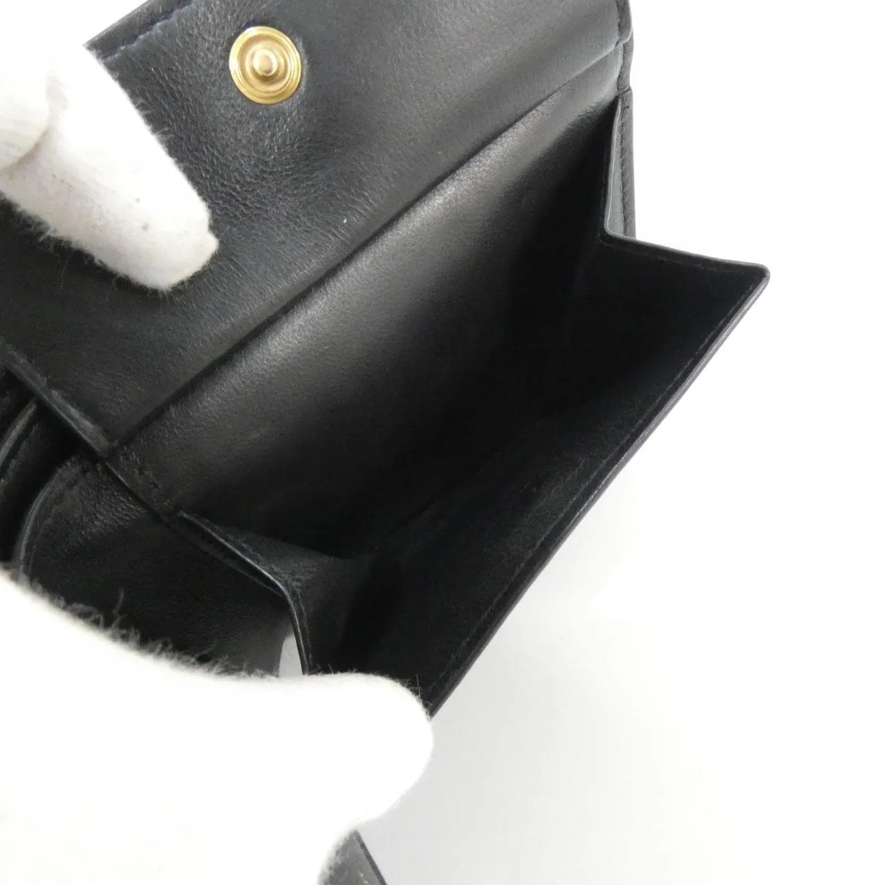 SAINT LAURENT 610193 DZEDW Wallet Black Rank A - Thumbnail 8