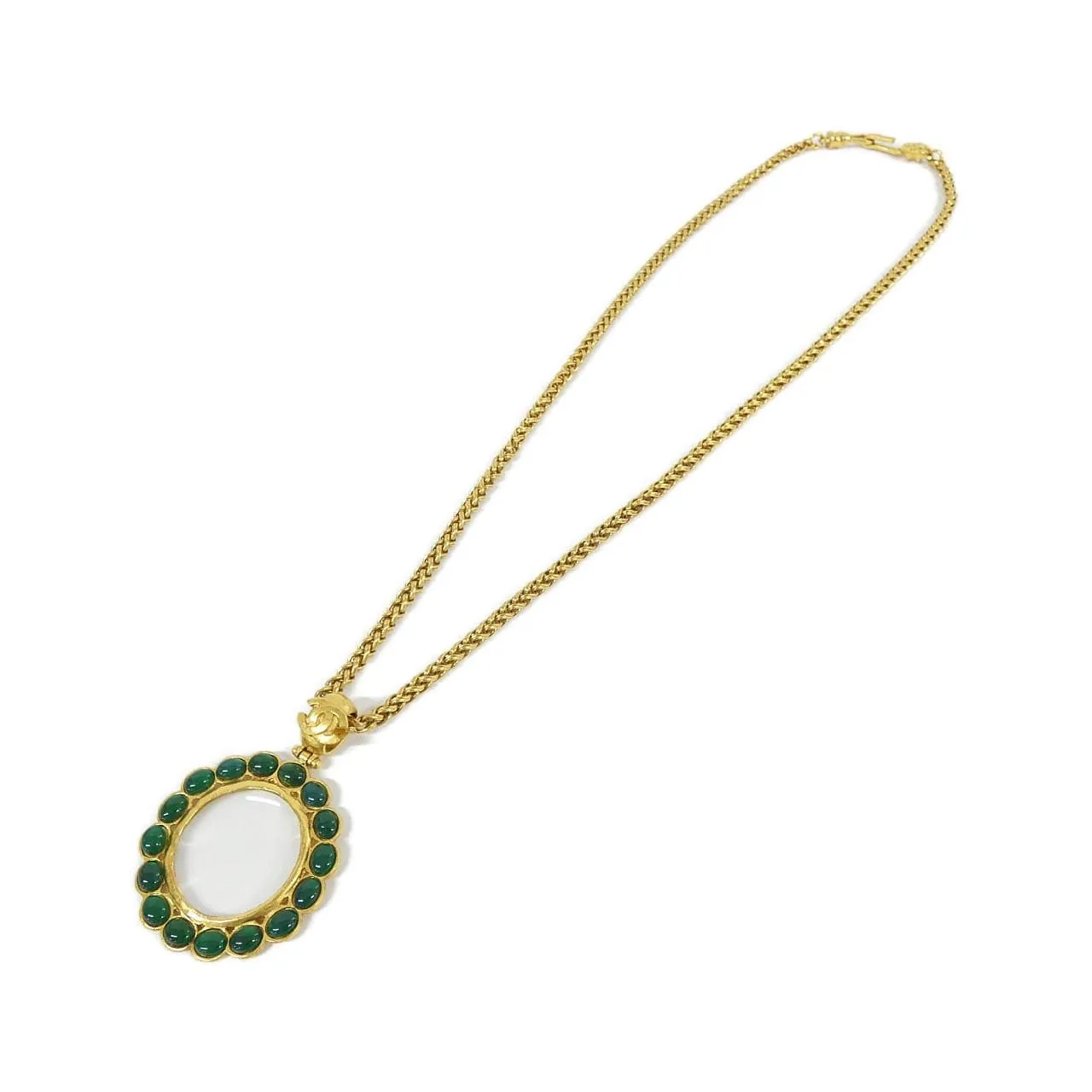 CHANEL Accessories 綠色 中古品A - 縮圖 2