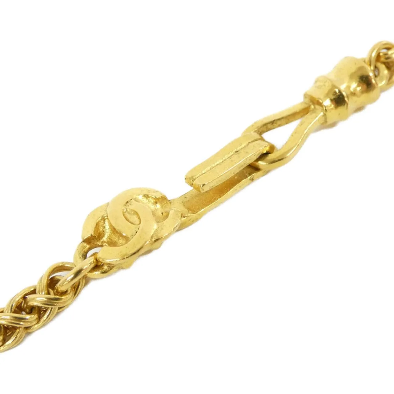 CHANEL Accessories 綠色 中古品A - 縮圖 5