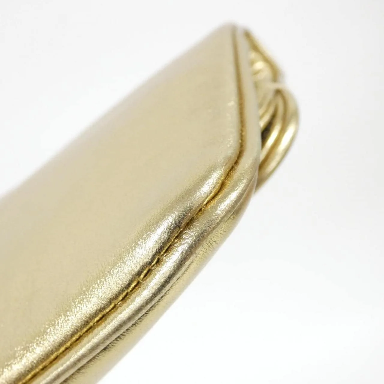 LOUIS VUITTON M95861 Handbag Lambskin Gold Lambskin Rank A - Thumbnail 4