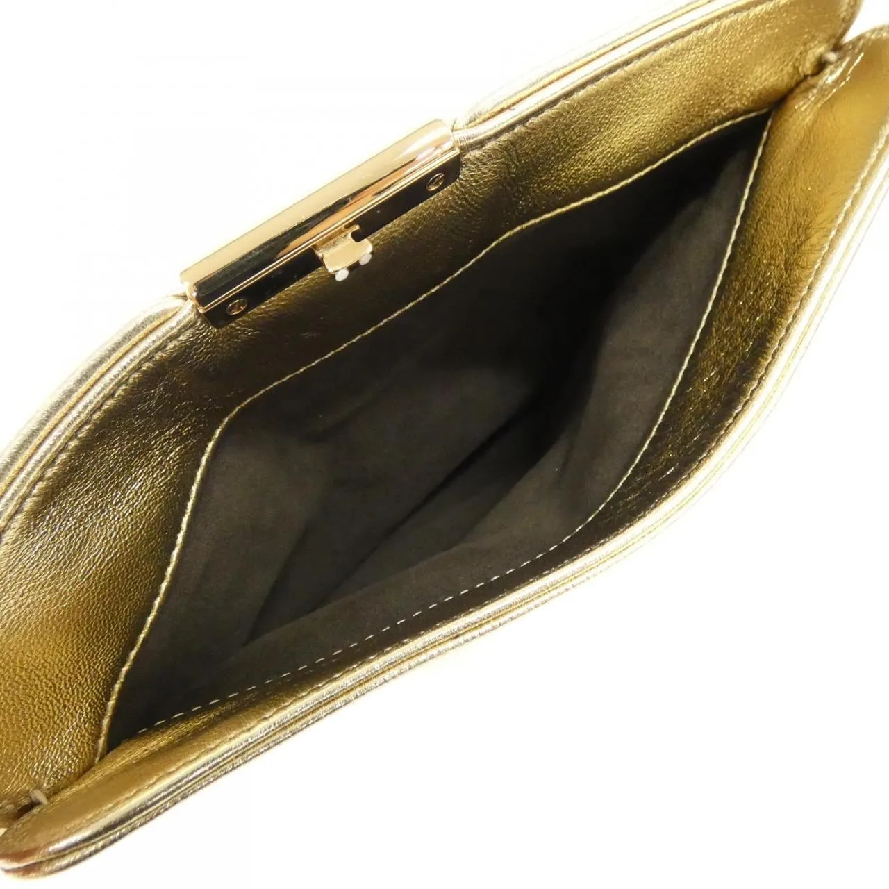 LOUIS VUITTON M95861 Handbag Lambskin Gold Lambskin Rank A - Thumbnail 8