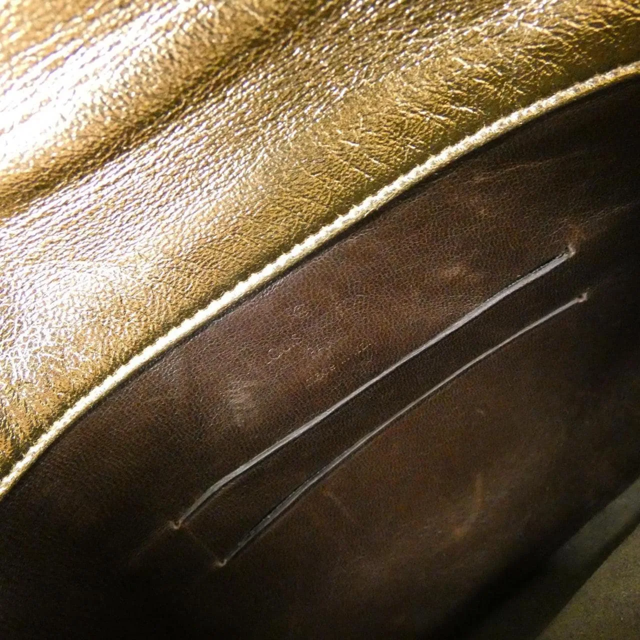 LOUIS VUITTON M95861 Handbag Lambskin Gold Lambskin Rank A - Thumbnail 10