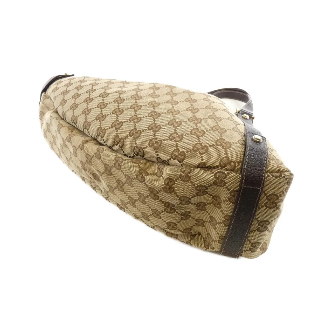 GUCCI 130736 FAFXG Shoulder Canvas Beige Canvas Rank A - Thumbnail 2