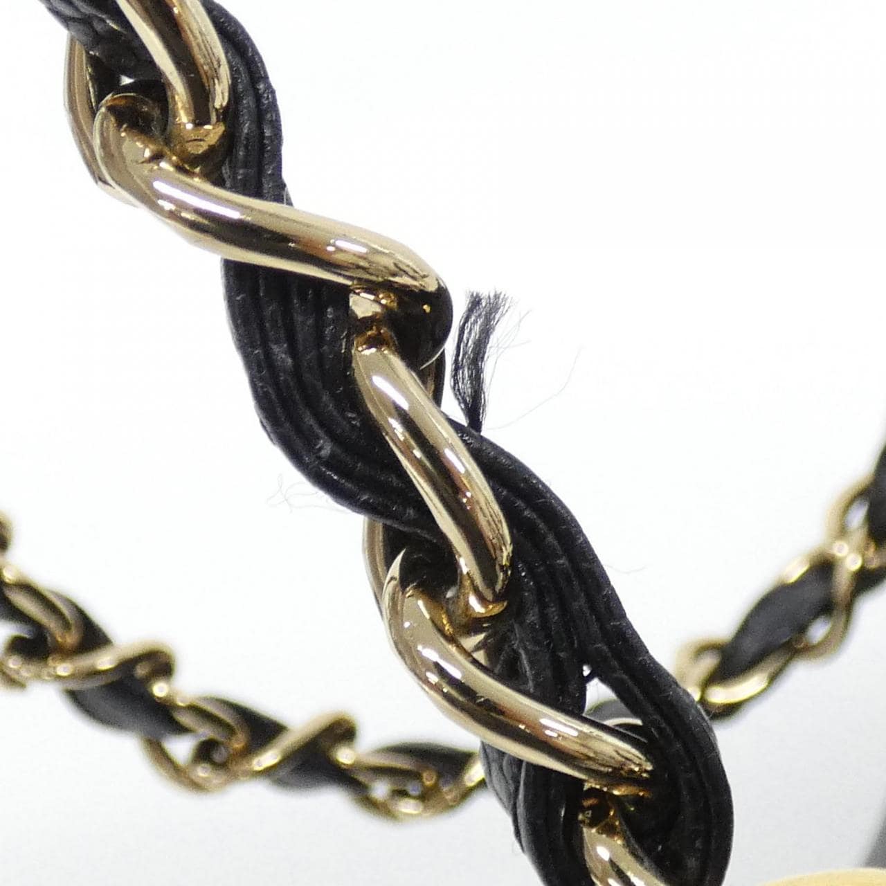 CHANEL 18004 Shoulder Grained Calfskin Black Grained Calfskin - Thumbnail 7