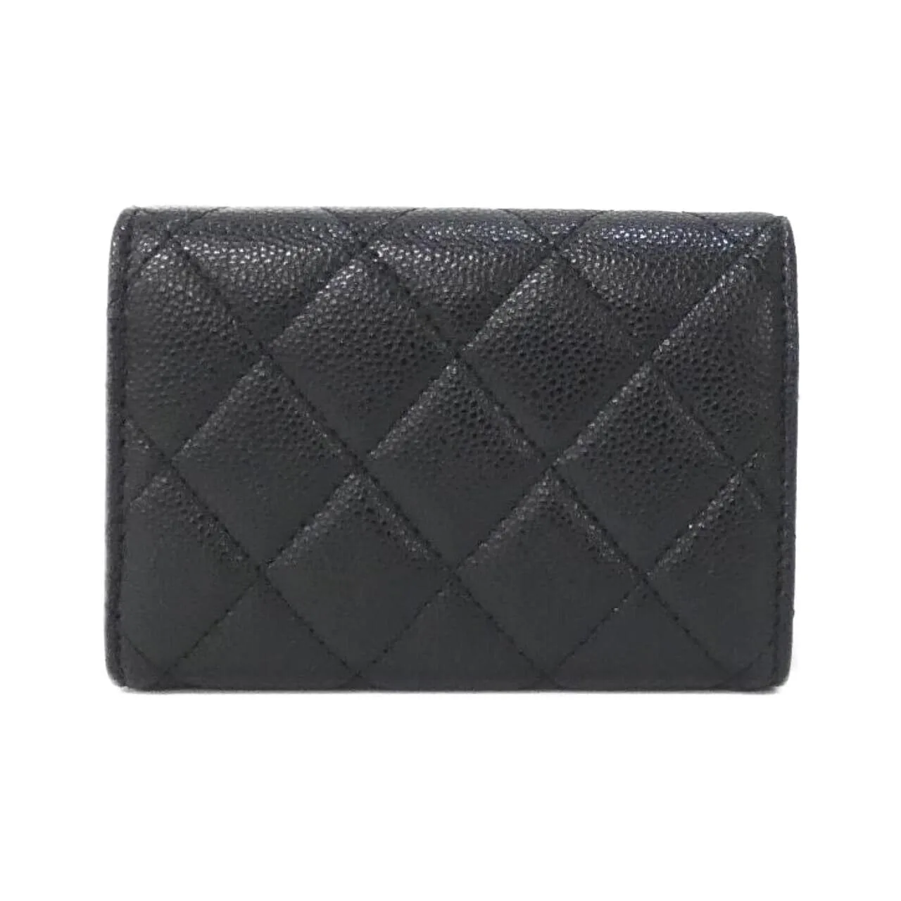 CHANEL Timeless Classic AP0230 Wallet Grained Calfskin Black Grained Calfskin Rank A - Thumbnail 2