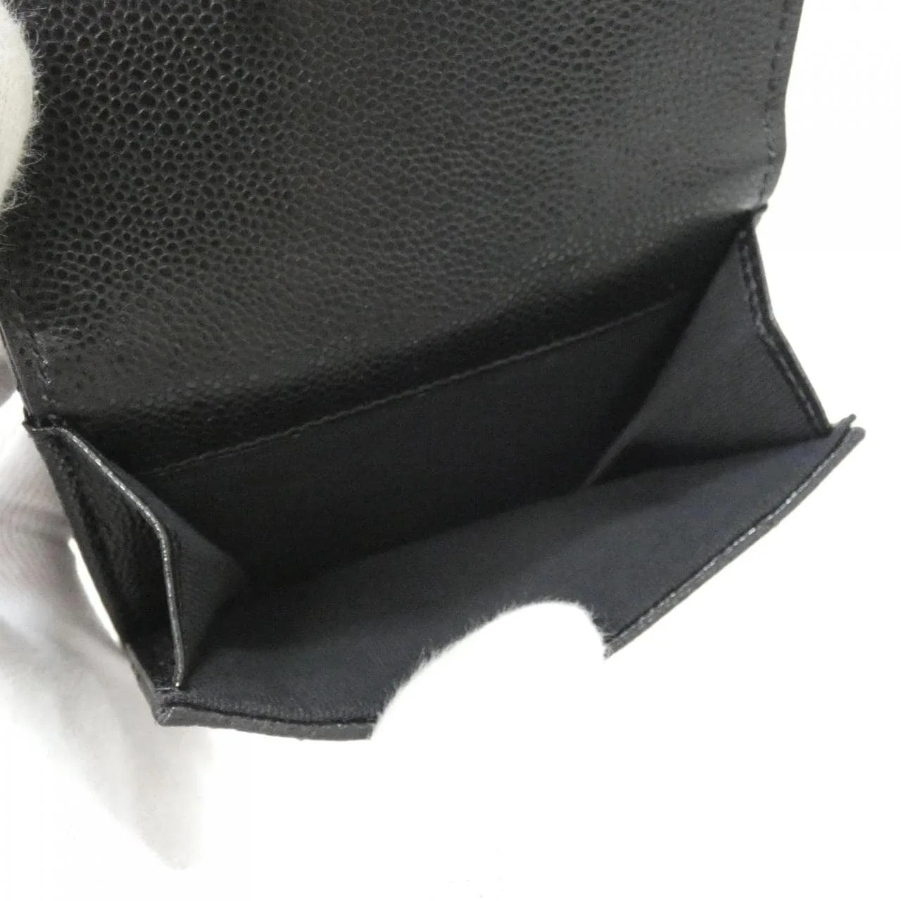 CHANEL Timeless Classic AP0230 Wallet Grained Calfskin Black Grained Calfskin Rank A - Thumbnail 7