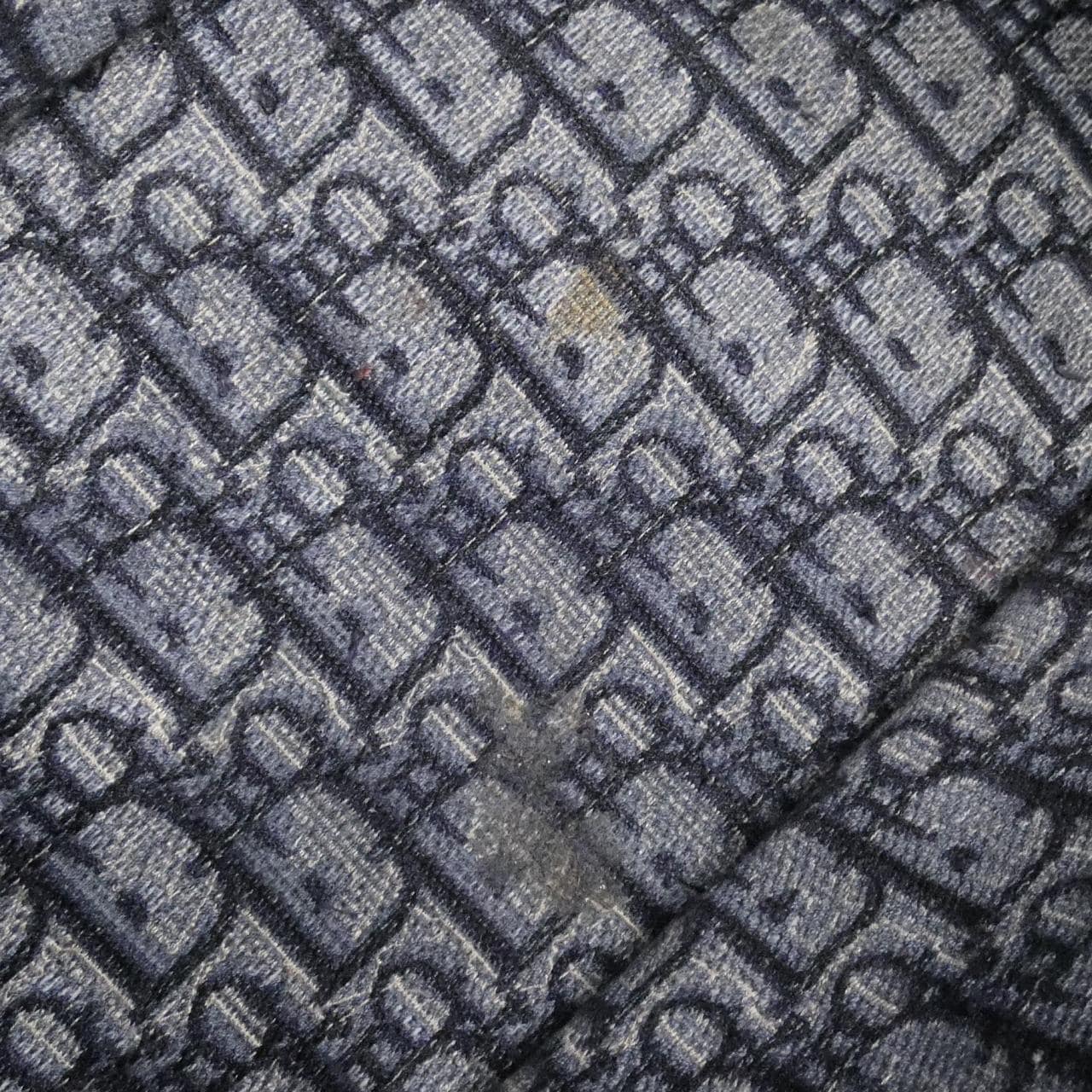 DIOR Book Tote M1296ZRIW Tote Canvas Blue Canvas - Thumbnail 9