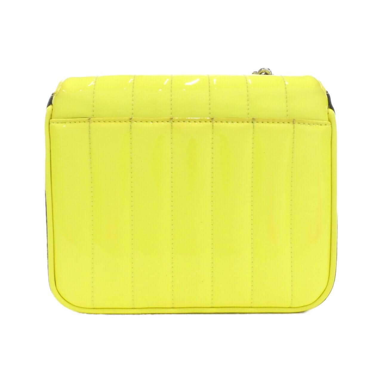 SAINT LAURENT 538439 Shoulder Bag Patent Leather 黃色 漆皮 中古品B - 縮圖 2