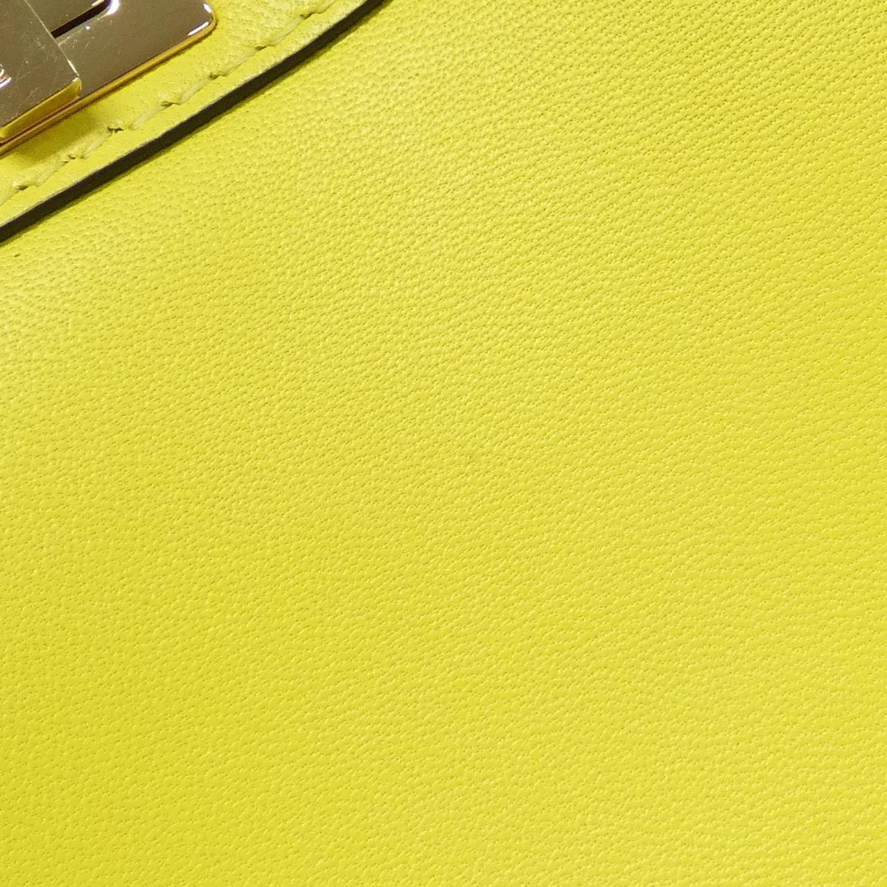 FENDI Peekaboo 7AS294 ABVE Bag Leather 黑色 皮革 中古品A - 縮圖 5