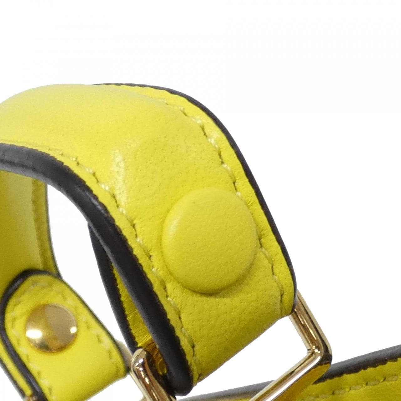 FENDI Peekaboo 7AS294 ABVE Bag Leather 黑色 皮革 中古品A - 縮圖 6