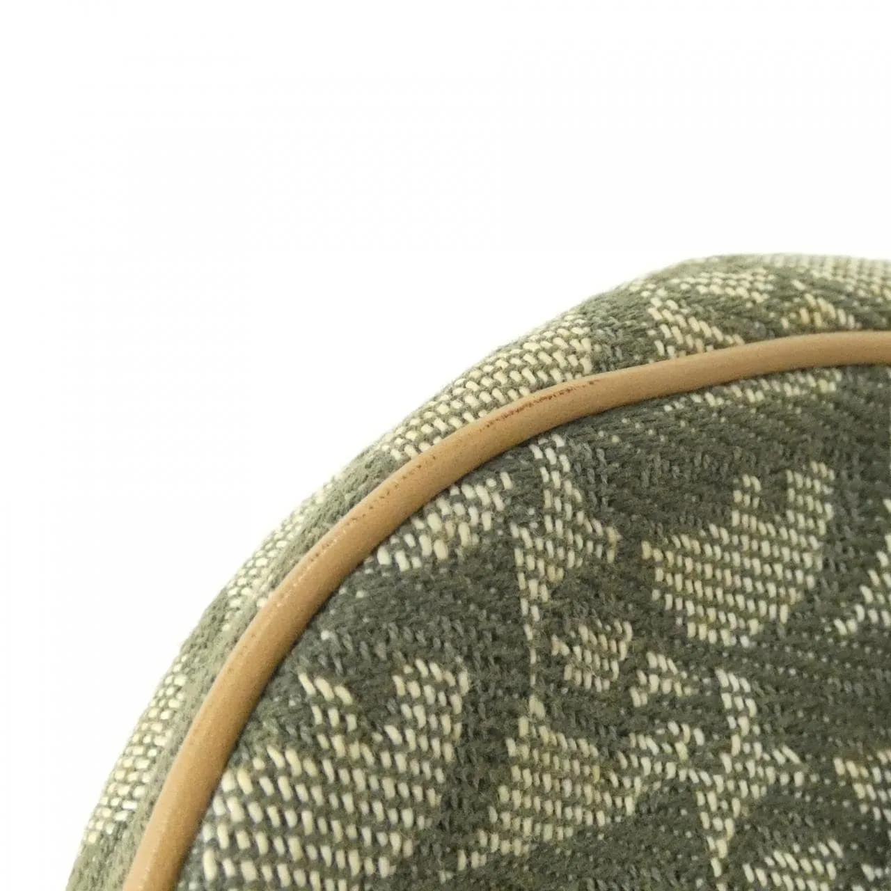 DIOR Handbag Canvas 綠色 帆布 中古品A - 縮圖 4