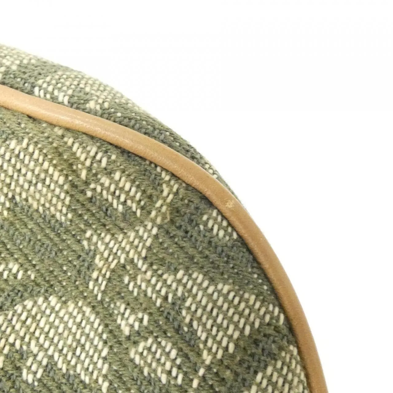 DIOR Handbag Canvas 綠色 帆布 中古品A - 縮圖 6