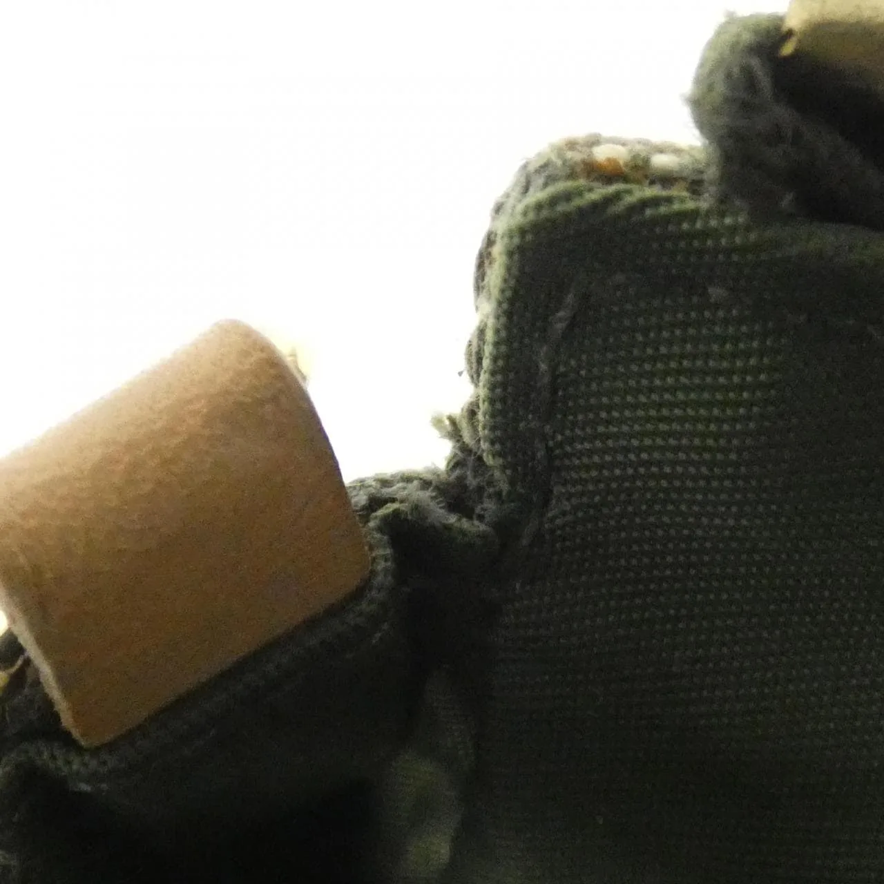 DIOR Handbag Canvas 綠色 帆布 中古品A - 縮圖 10