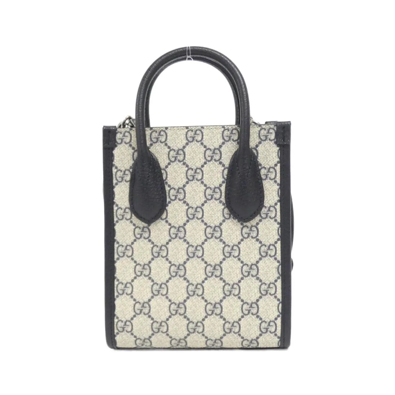 GUCCI 671623 K9GSN Handbag Canvas Beige Canvas Rank A - Thumbnail 2